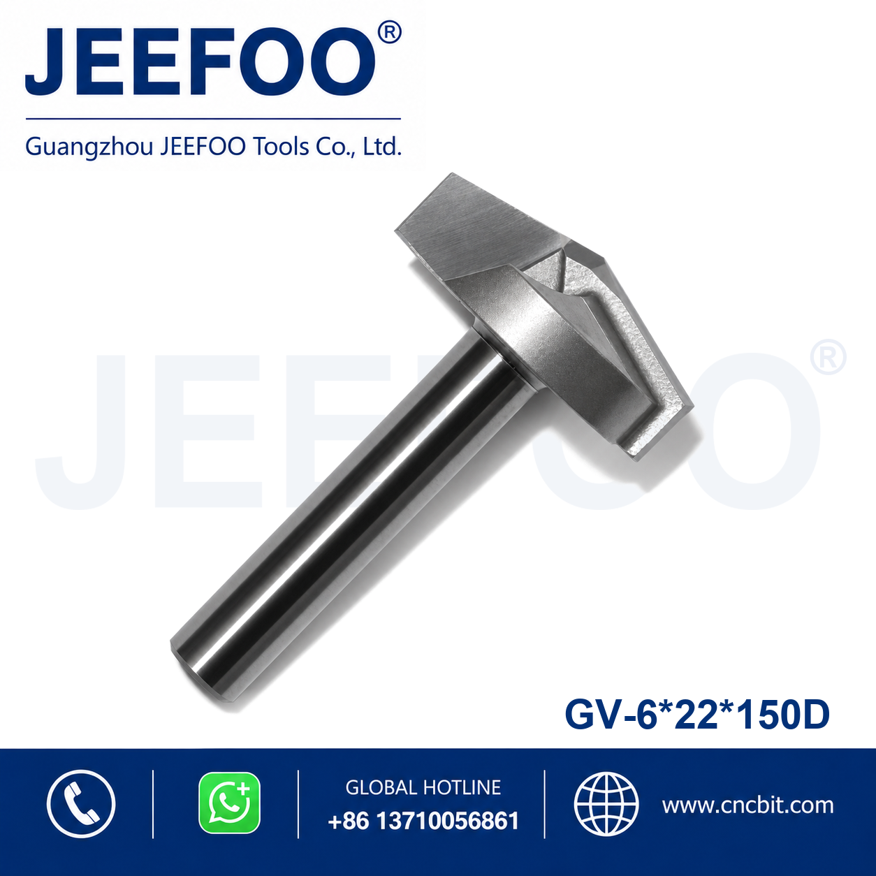 6x22x150D 3D V Groove Engraving Bits