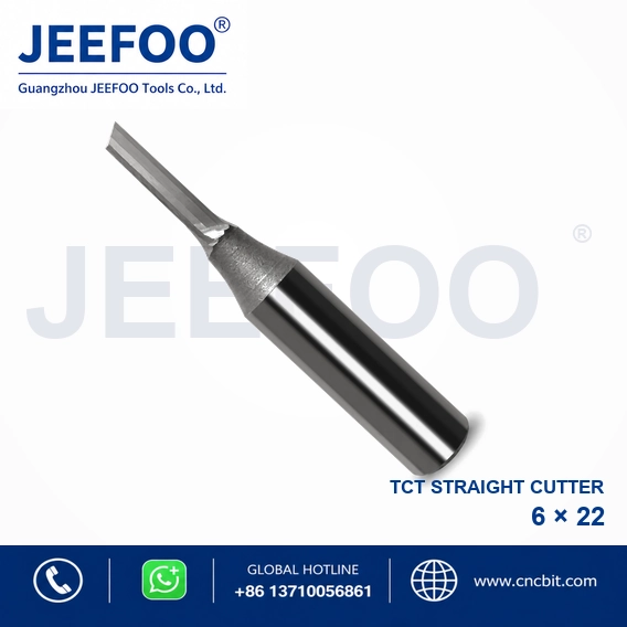 6x22 A Grade TCT Straight Cutter detail view 2