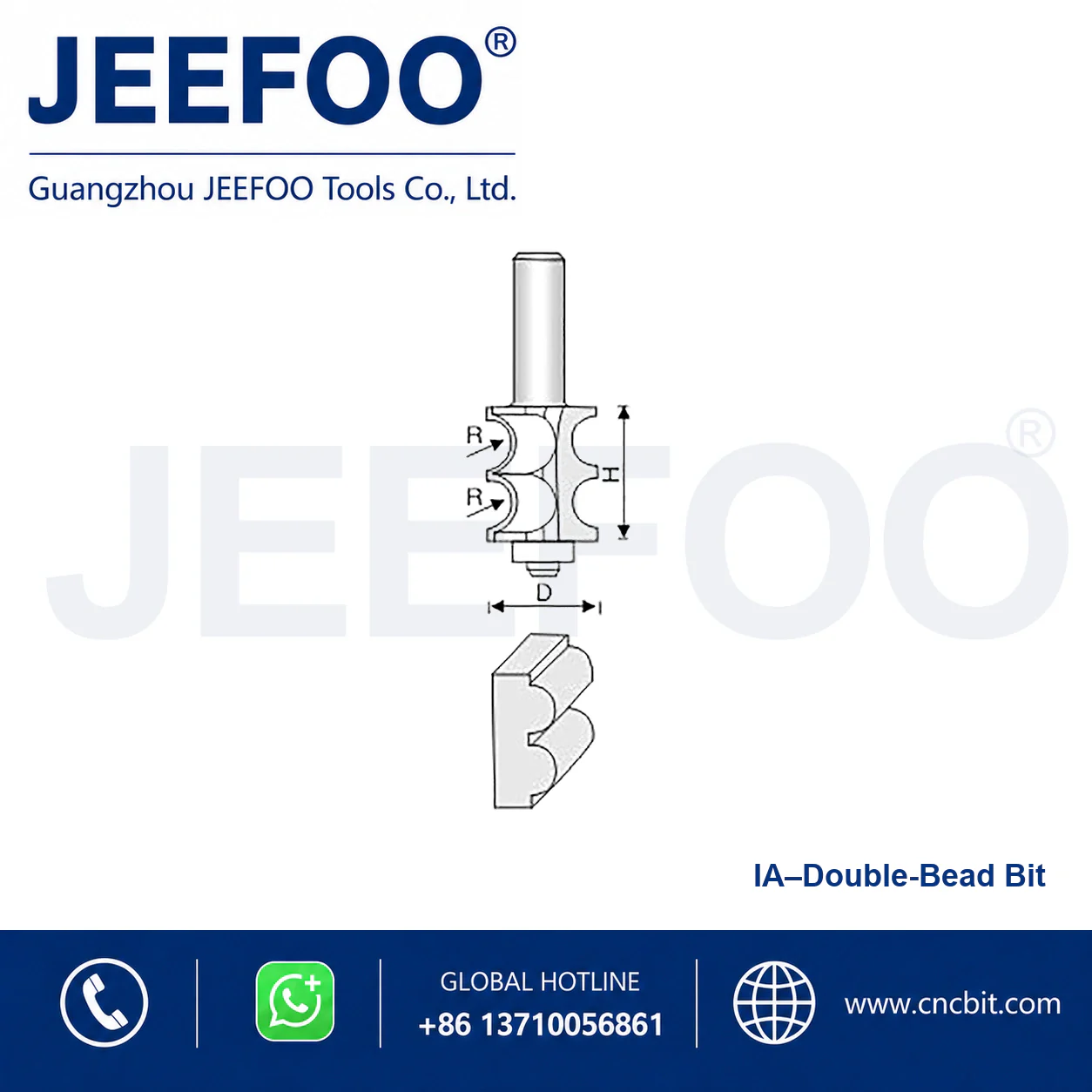 IA Bead Curve Cutter schematic product image