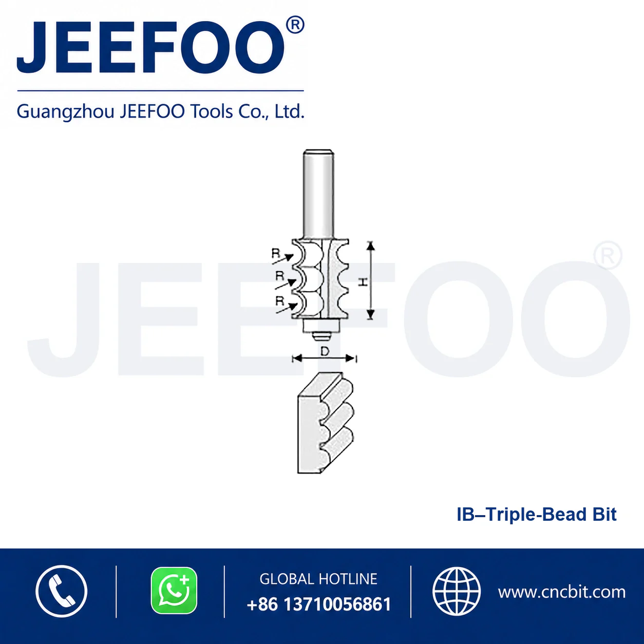 IB Bead Curve Cutter schematic product image