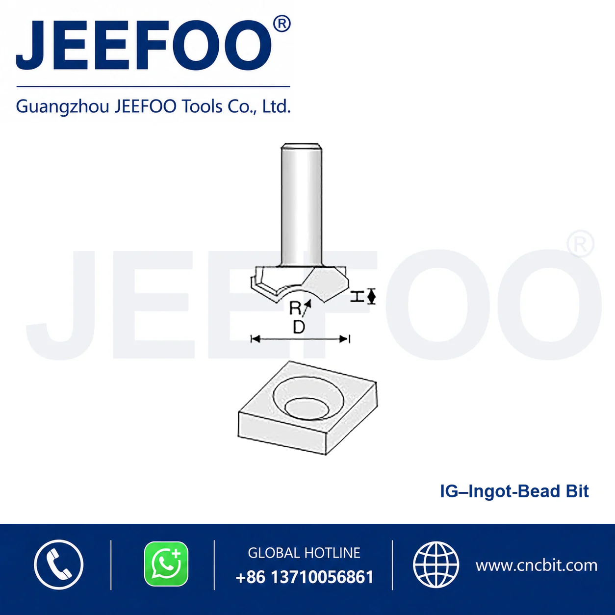 IG Bead Curve Cutter schematic product image