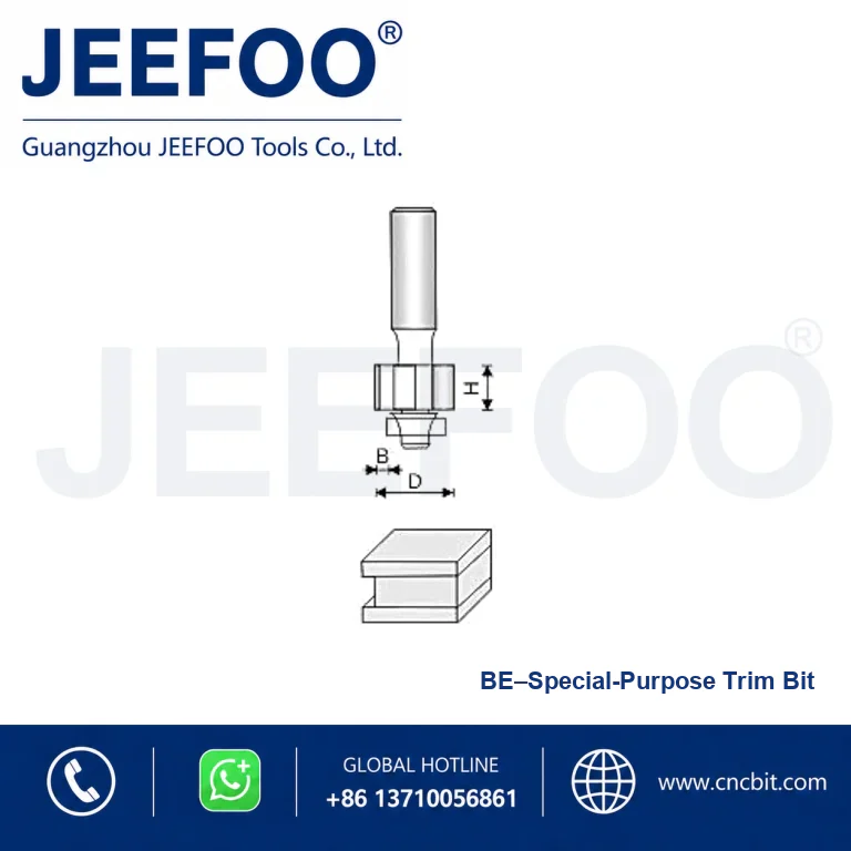 BE Bearing Guided Trimming Cutter product image