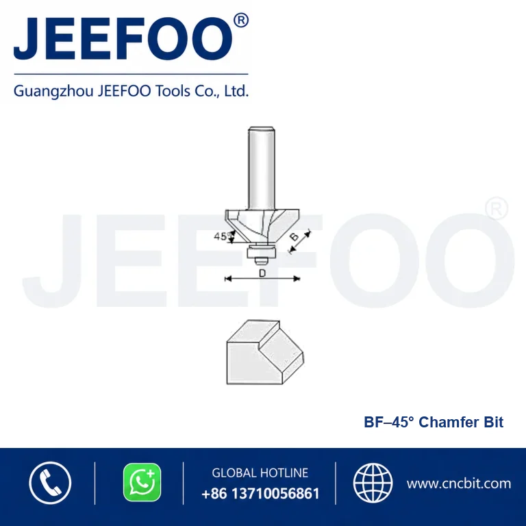 BF Bearing Guided Trimming Cutter product image