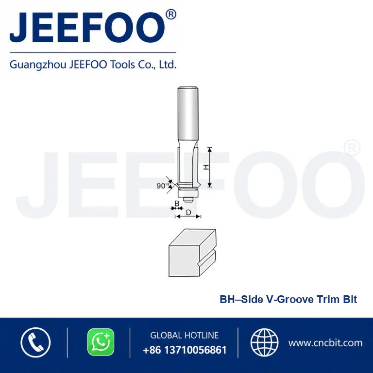 BH Bearing Guided Trimming Cutter product image