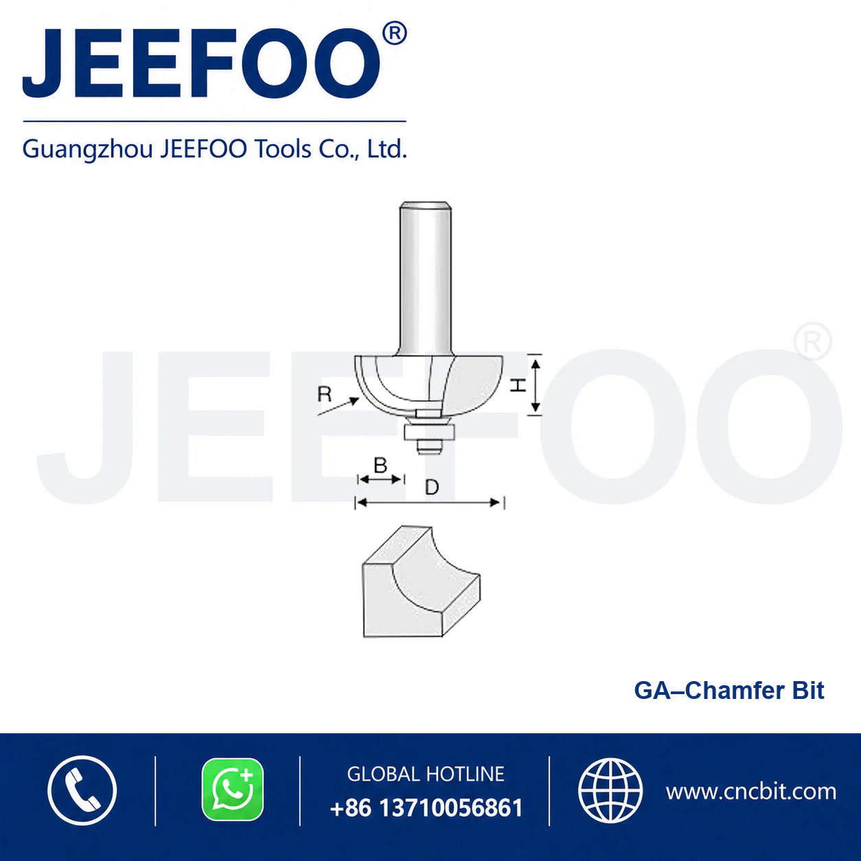 GA Bow Arc Cutter schematic product image