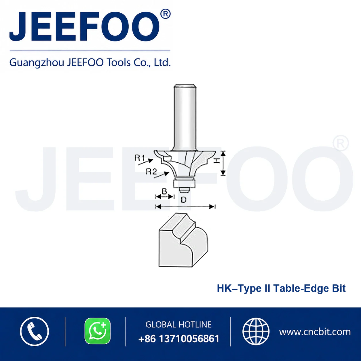 HK Classical Linear Decorative Cutter schematic product image