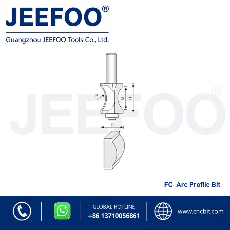 FC Convex Half-Round Cutter product image