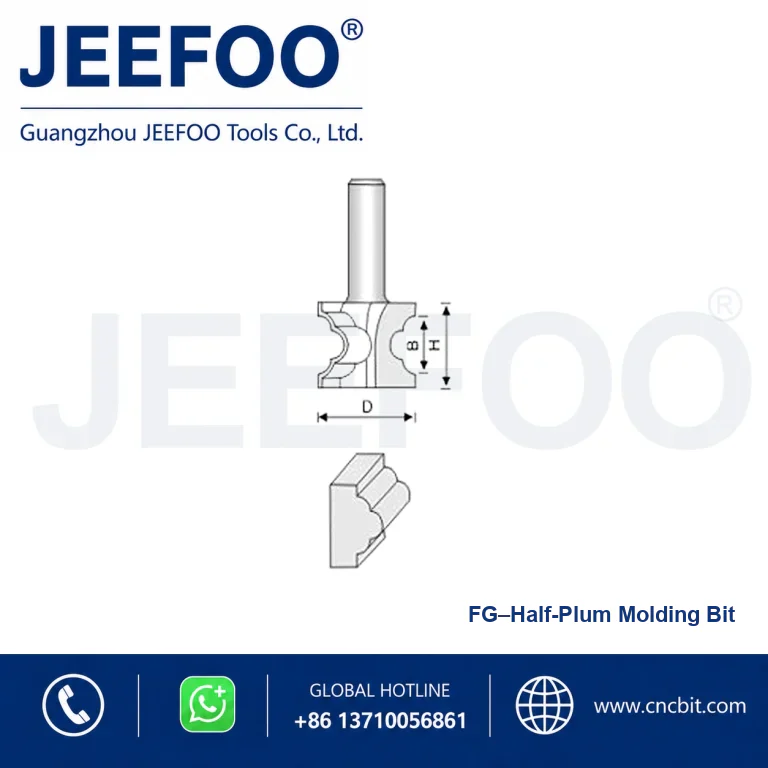 FG Convex Half-Round Cutter product image