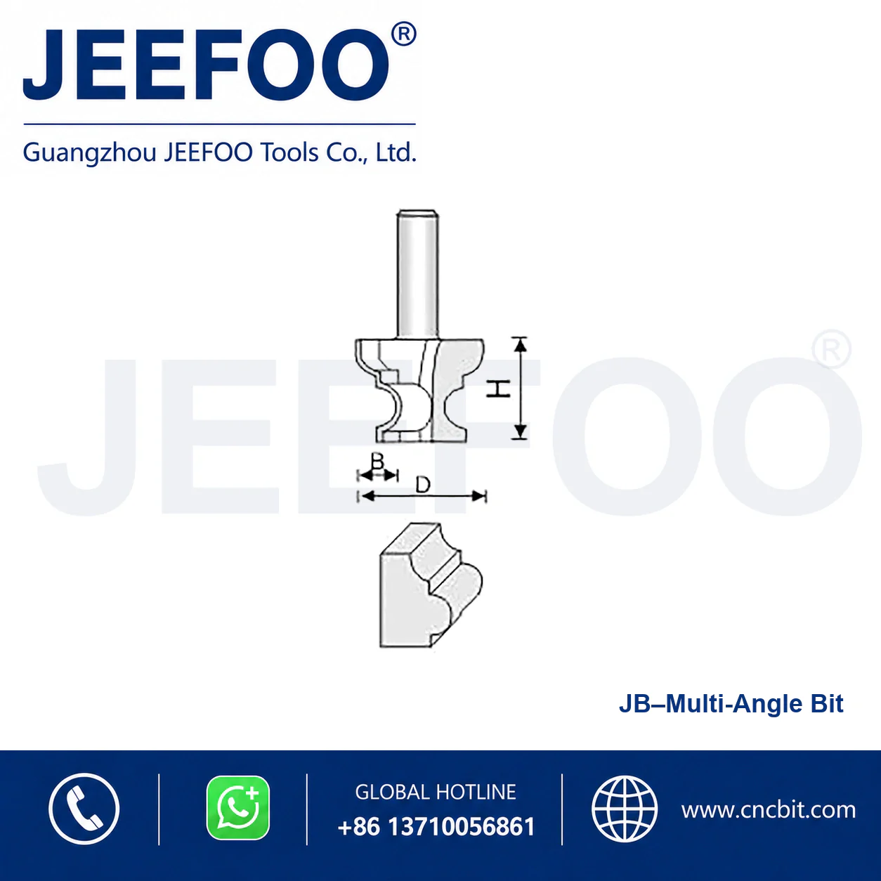 JB Crown Curve Decorative Cutter schematic product image