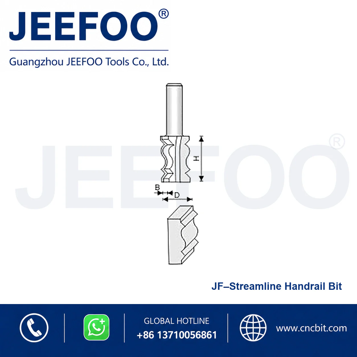 JF Crown Curve Decorative Cutter schematic product image