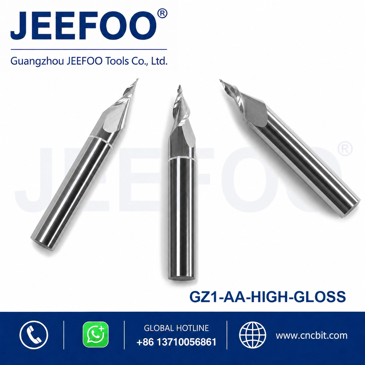 AA Grade High-Gloss CNC Mini Word Acrylic Engraving End Mill for sign making