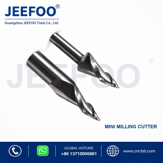 GZ1-MINI Type 1 CNC Mini Word Acrylic Engraving End Mill acrylic processing detail