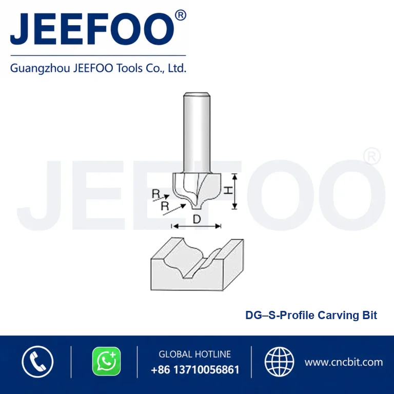 DG Straight Drill Profiling Cutter product image