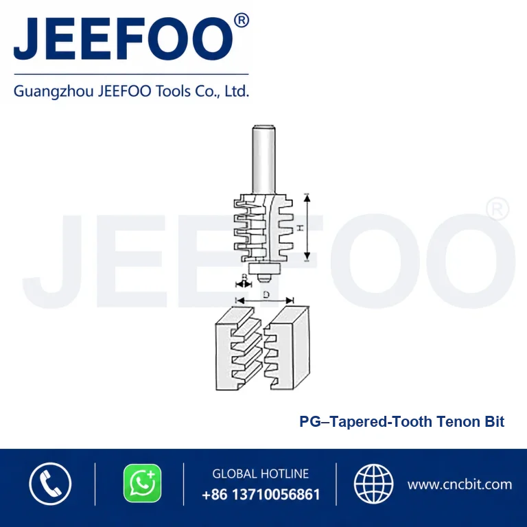 PG T-Type Tenon Cutter product image