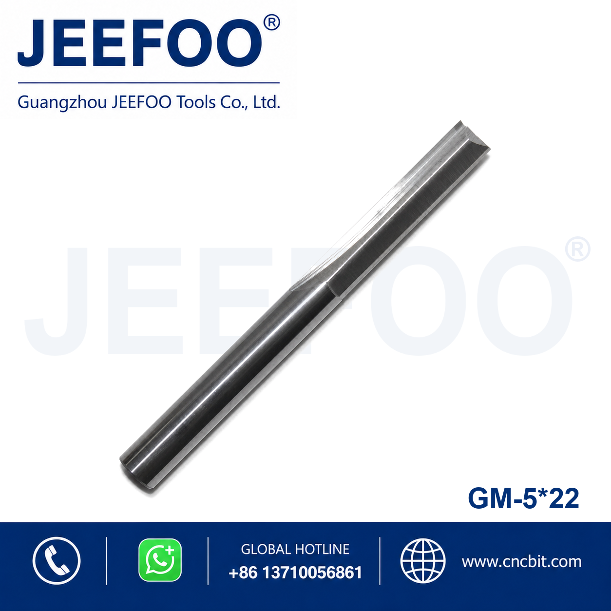 5x22 Two Straight Flute Bits product image