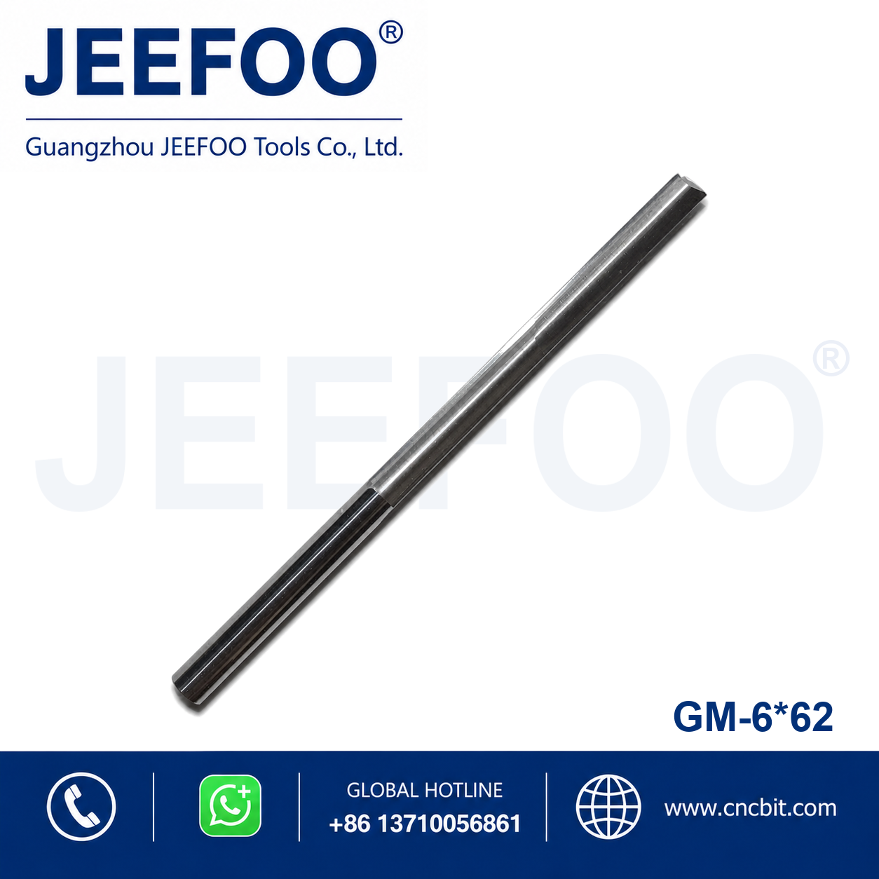 6x62 Two Straight Flute Bits product image